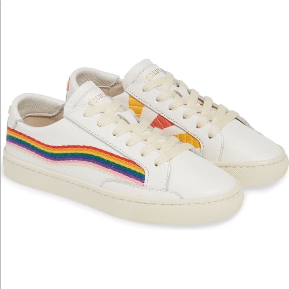 Rainbow Wave Soludos Sneakers
